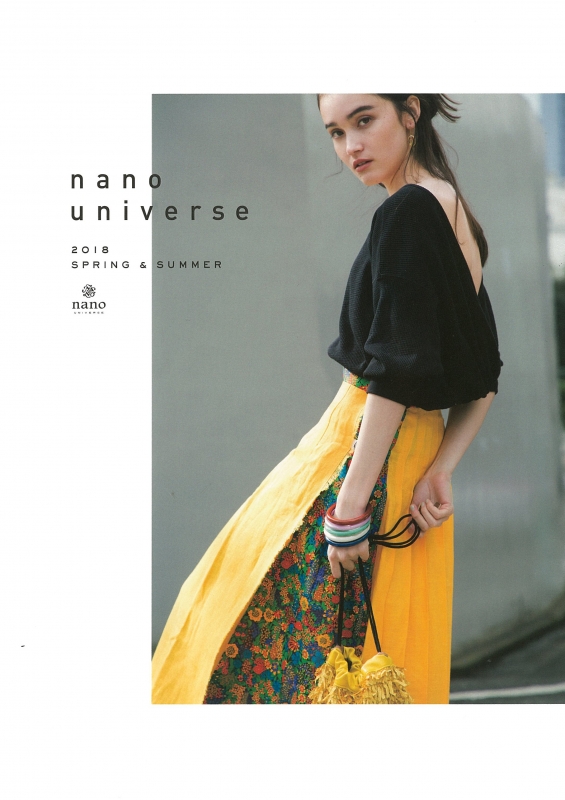 【Hair&Make-up 岩田美香】nano universe 2018 SPRING & SUMMER